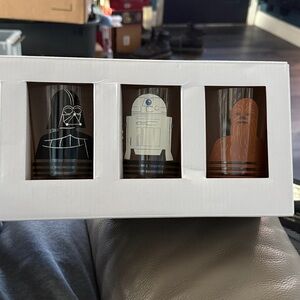 Star Wars Character Glass Set - set of 3